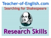 Searching for Shakespeare Teaching Resources (slide 1/40)